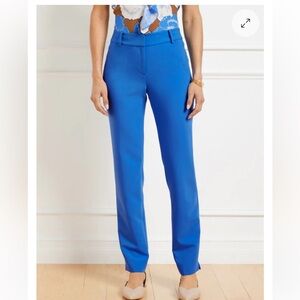 Talbots Bright Blue Straight-Leg Pants